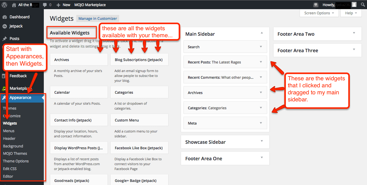 How To Add Widgets In WordPress (Free Video Tutorial) How To Add Widgets In WordPress (Free Video Tutorial)