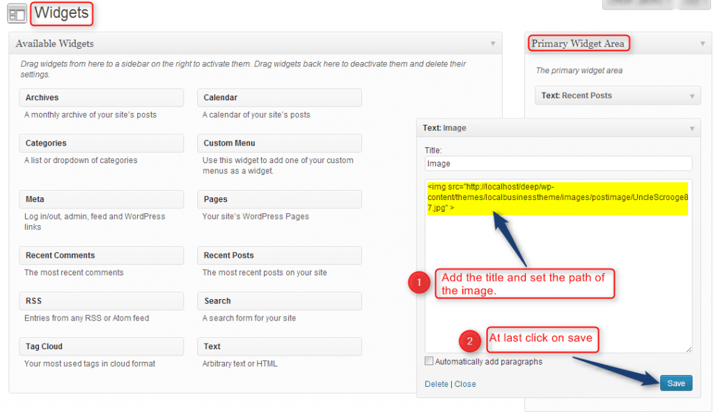 Learn The Proper Usage Of Widgets In WordPress | InkThemes Learn The Proper Usage Of Widgets In WordPress | InkThemes